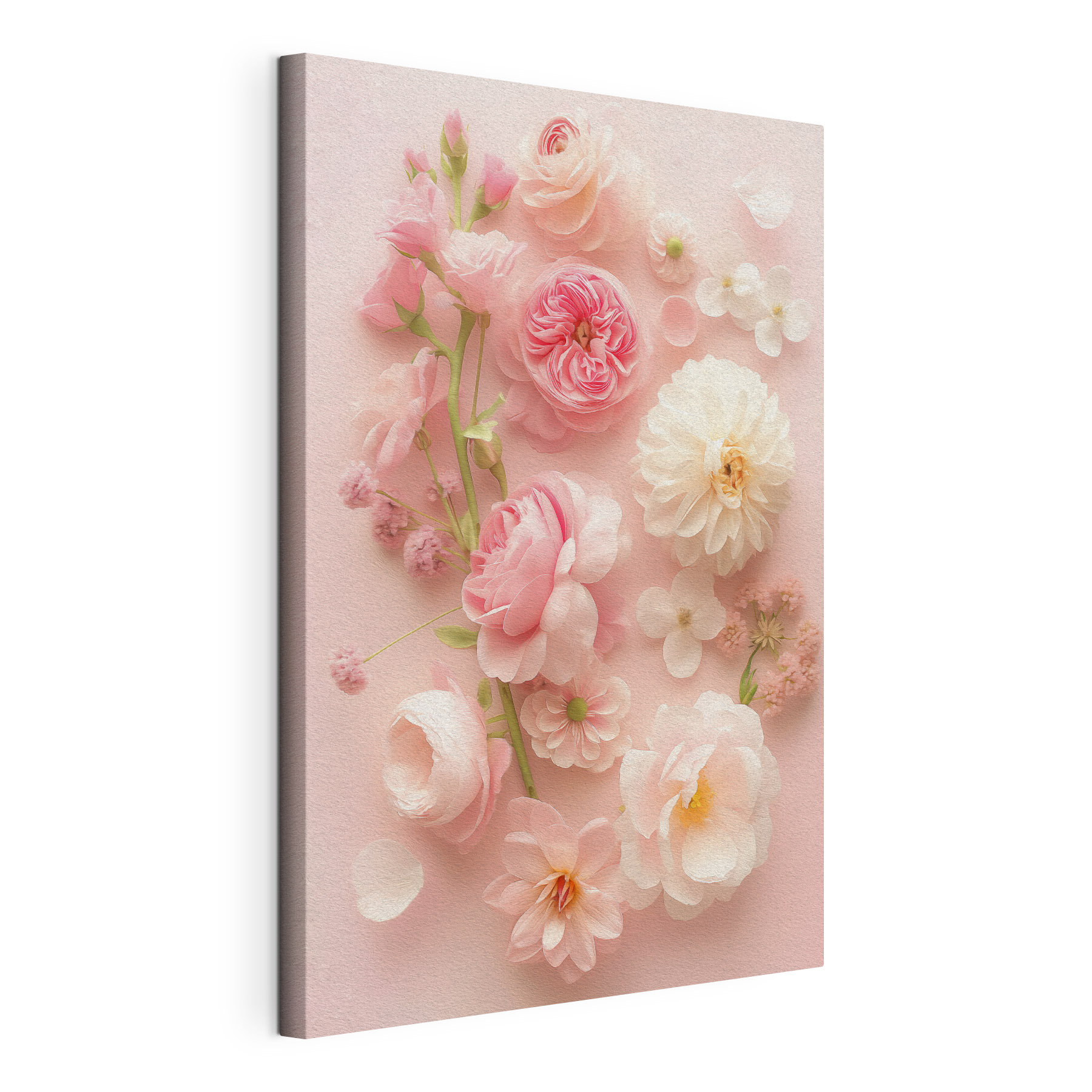 Group of pink flowers