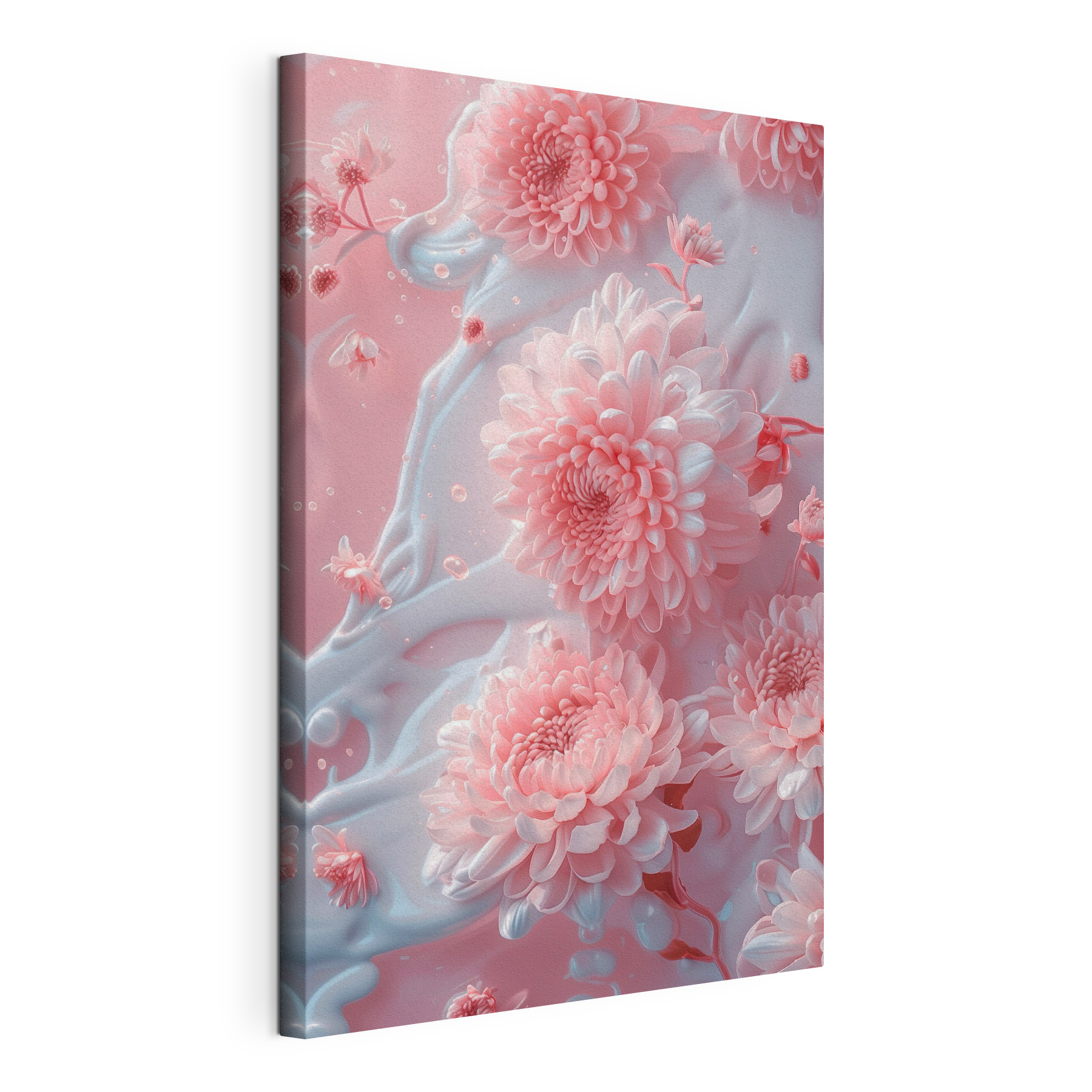 Delicate blossoms in soft pastel hues Delicate blossoms in soft pastel hues