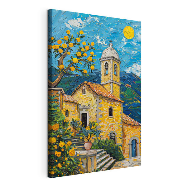 Cuadros Cuadro de un edificio con un campanario (SKU: s39656) Cuadros Cuadros Cuadro de un edificio con un campanario (SKU: s39656)