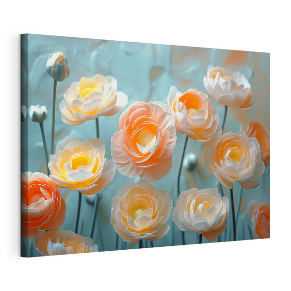 Cuadros Ramo de flores blancas y naranjas (SKU: s39754) Cuadros Cuadros Ramo de flores blancas y naranjas (SKU: s39754)
