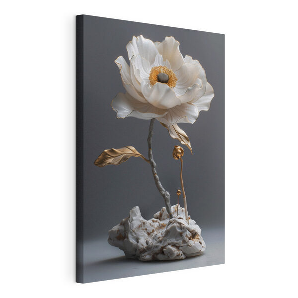 Cuadros Elegante escultura floral de porcelana en exposición (SKU: s39765) Cuadros Cuadros Elegante escultura floral de porcelana en exposición (SKU: s39765)