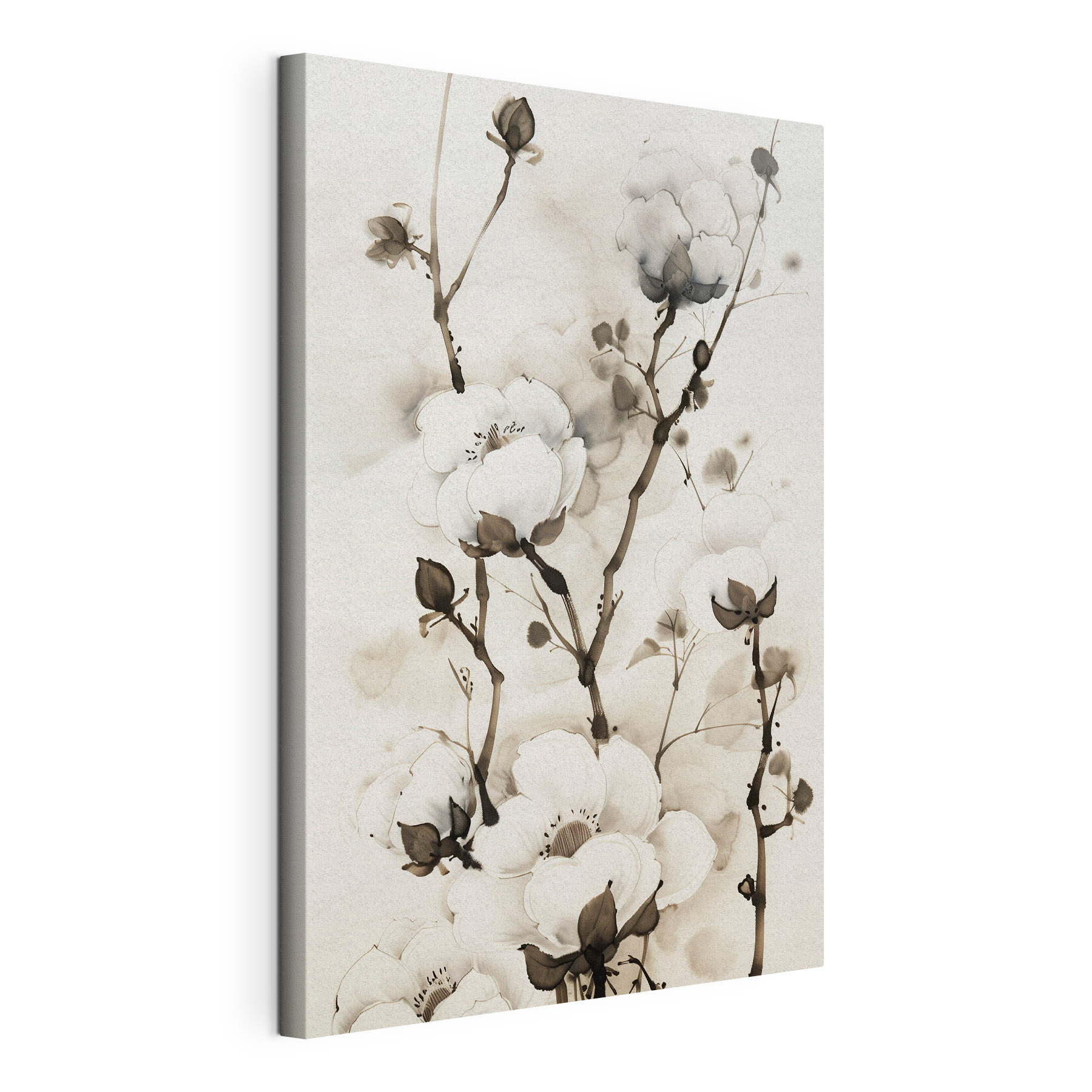 Elegant blossoms in muted tones