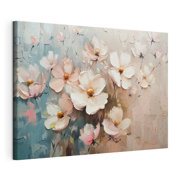 Cuadros Pintura de flores en una pared (SKU: s39836) Cuadros Cuadros Pintura de flores en una pared (SKU: s39836)