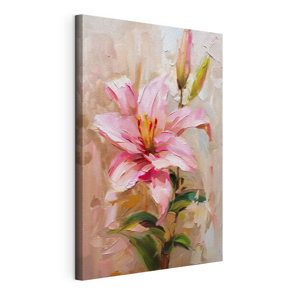 Cuadros Cuadro de una flor rosa (SKU: s39840) Cuadros Cuadros Cuadro de una flor rosa (SKU: s39840)