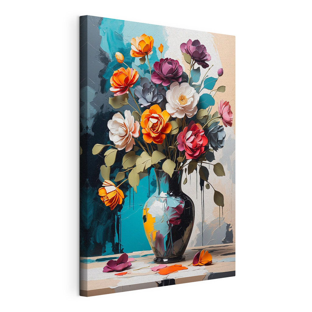 Vase with flowers in it Vase with flowers in it