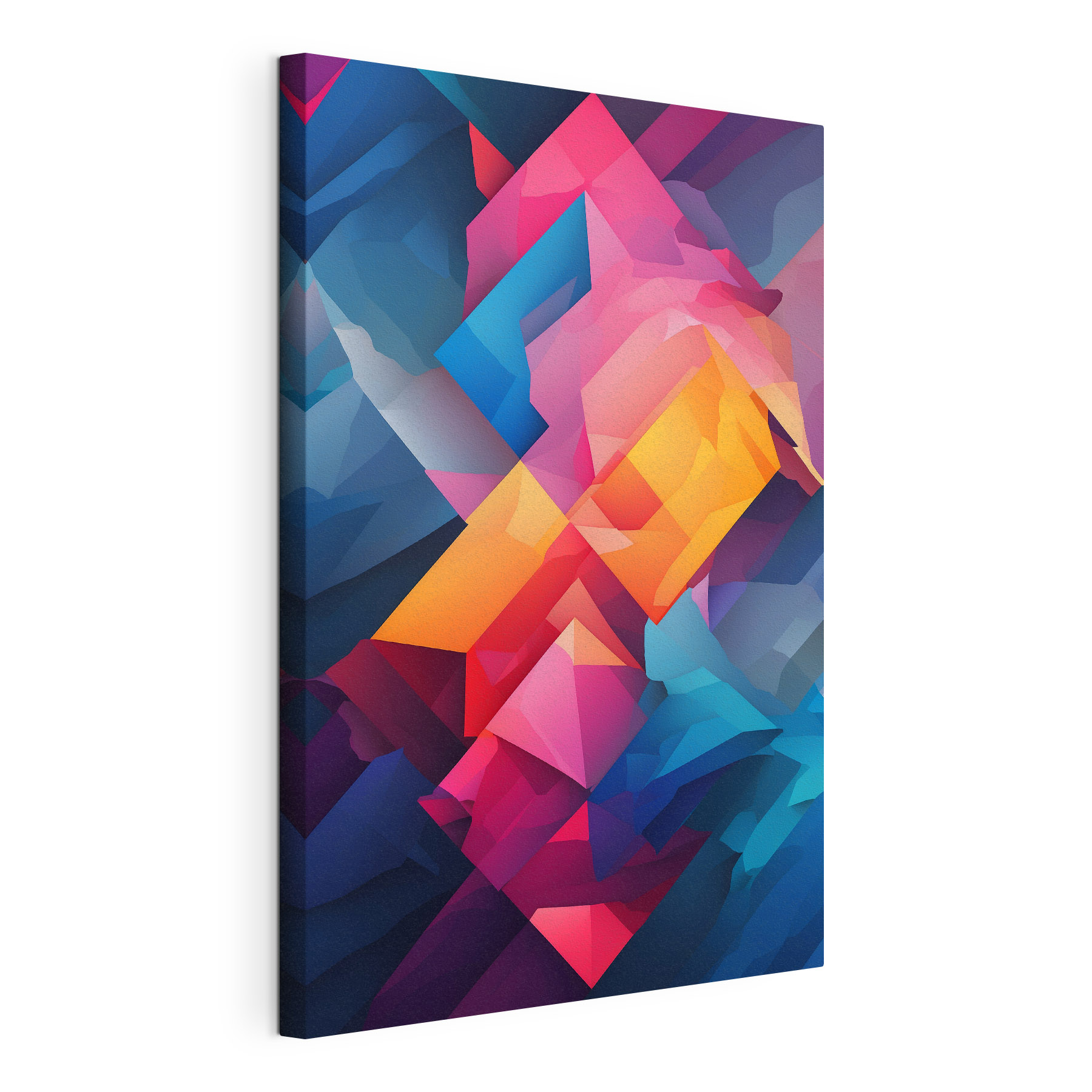 Colorful background with many triangles Colorful background with many triangles