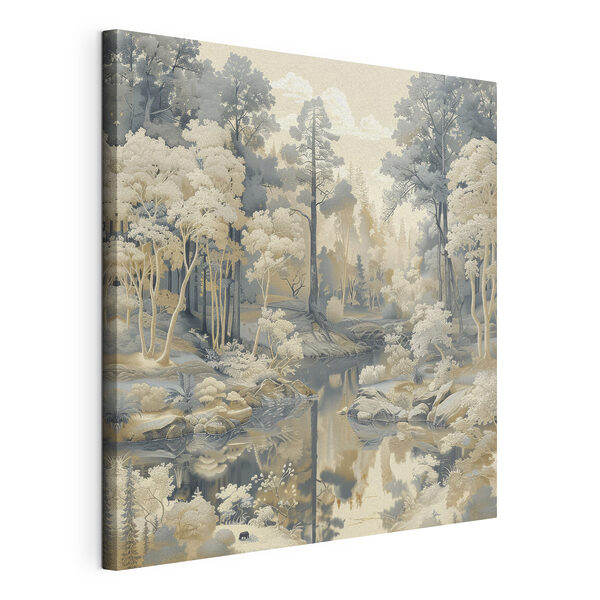 Cuadros Un río que atraviesa un bosque (SKU: s39974) Cuadros Cuadros Un río que atraviesa un bosque (SKU: s39974)