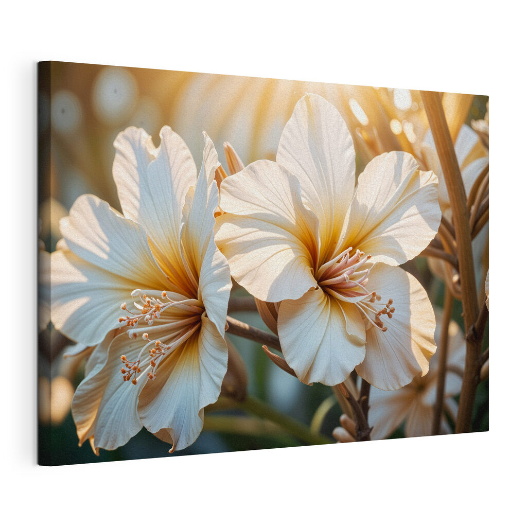 Elegant blooms in soft sunlight Elegant blooms in soft sunlight