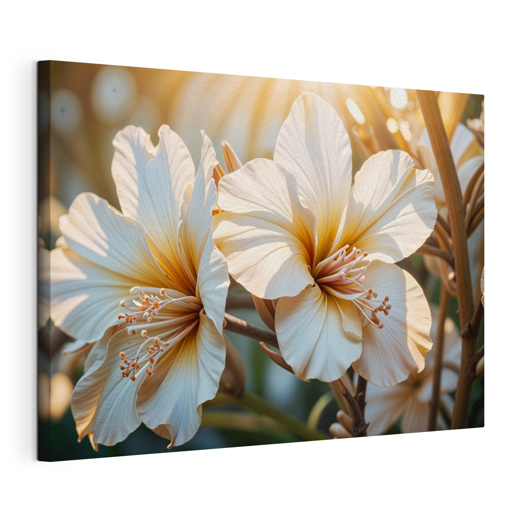 Elegant blooms in soft sunlight Elegant blooms in soft sunlight