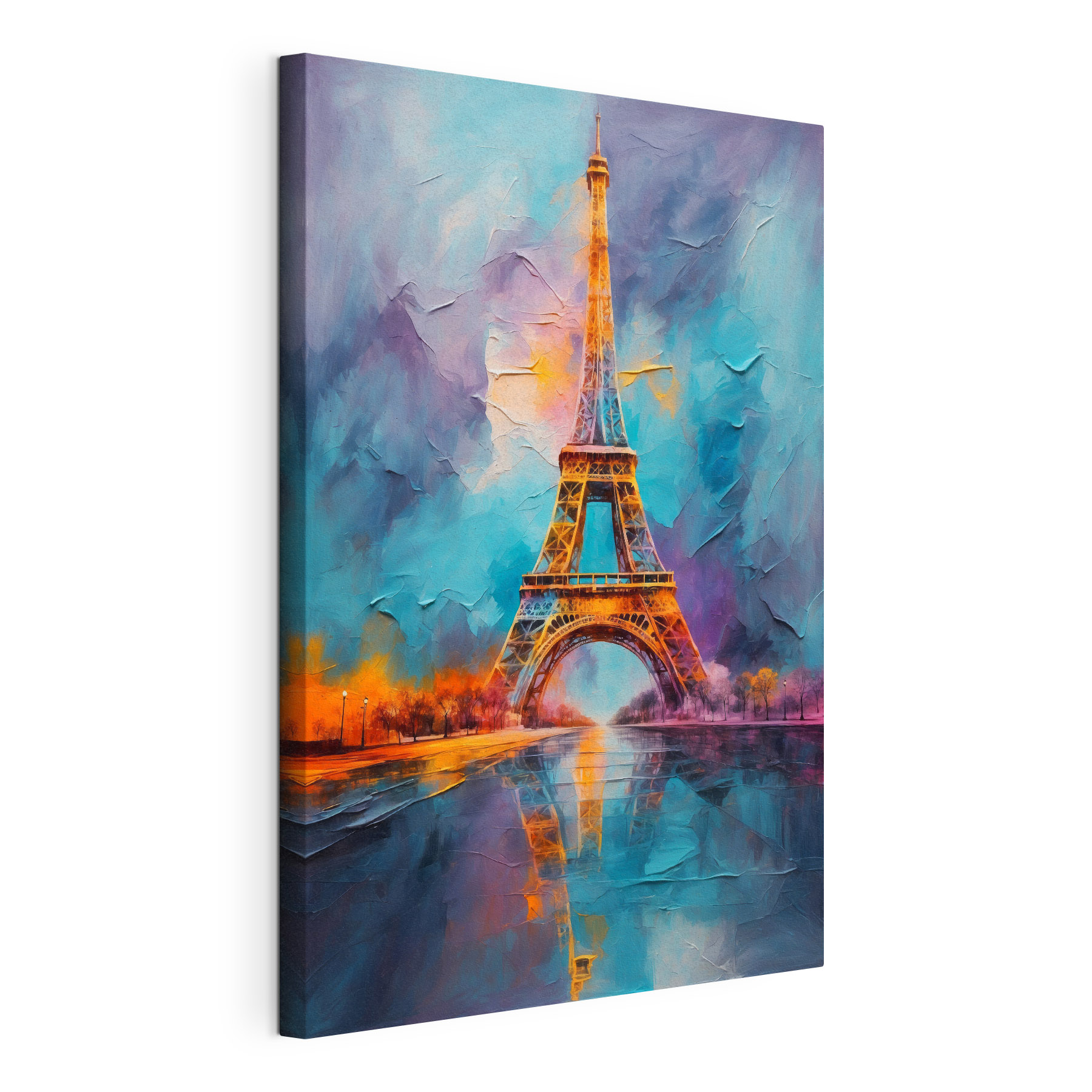 Painting of a tower Painting of a tower