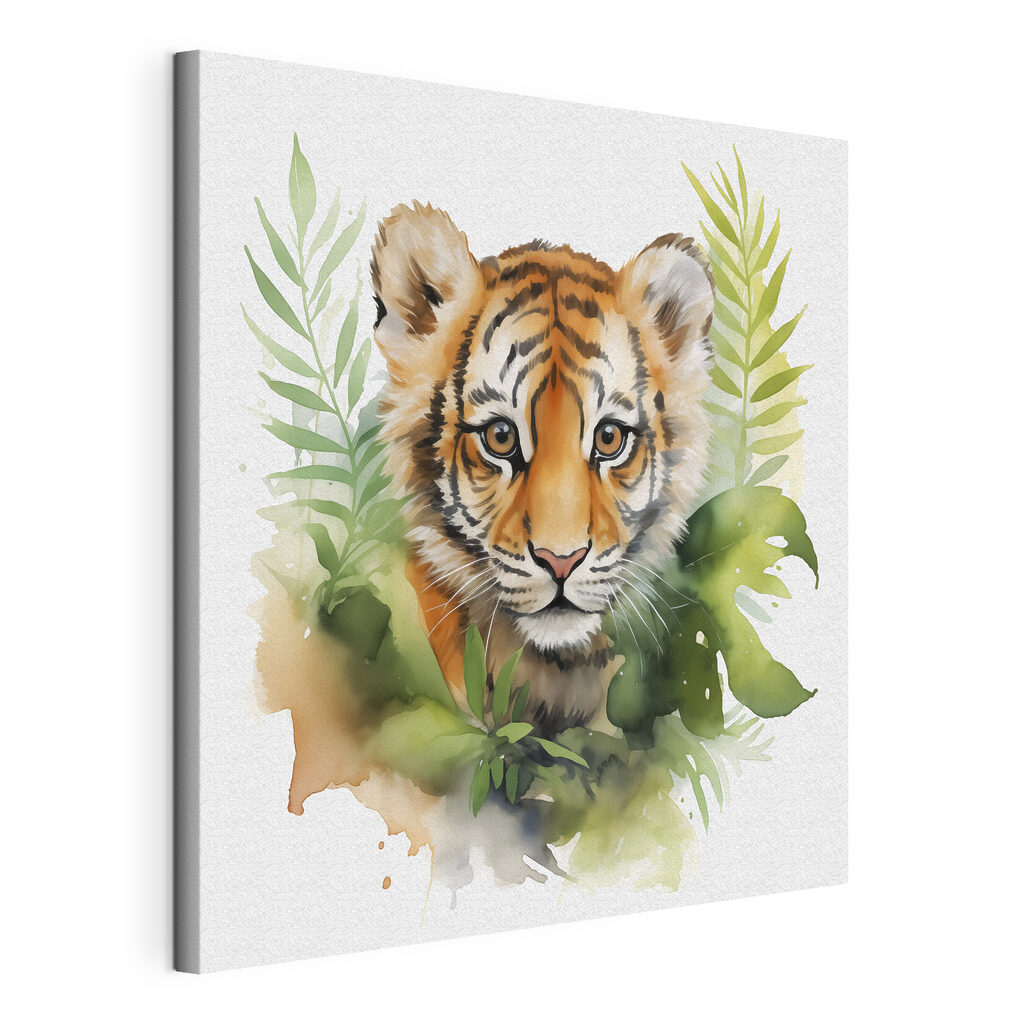 Tiger in the jungle Tiger in the jungle