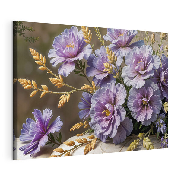 Cuadros Primer plano de unas flores moradas (SKU: s40166) Cuadros Cuadros Primer plano de unas flores moradas (SKU: s40166)