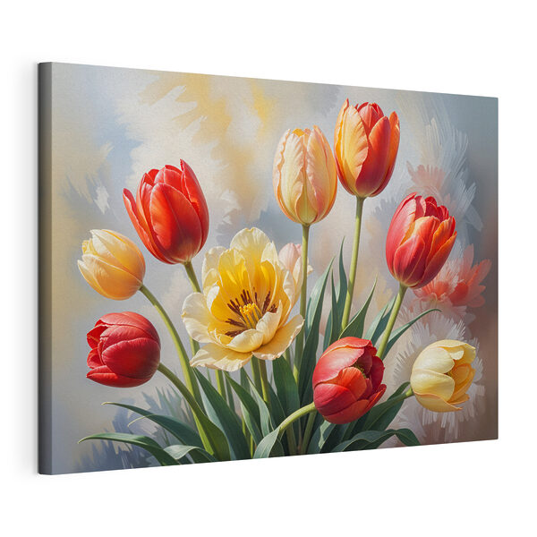 Cuadros Cuadros Ramo de tulipanes en un jarrón (SKU: s40167)
