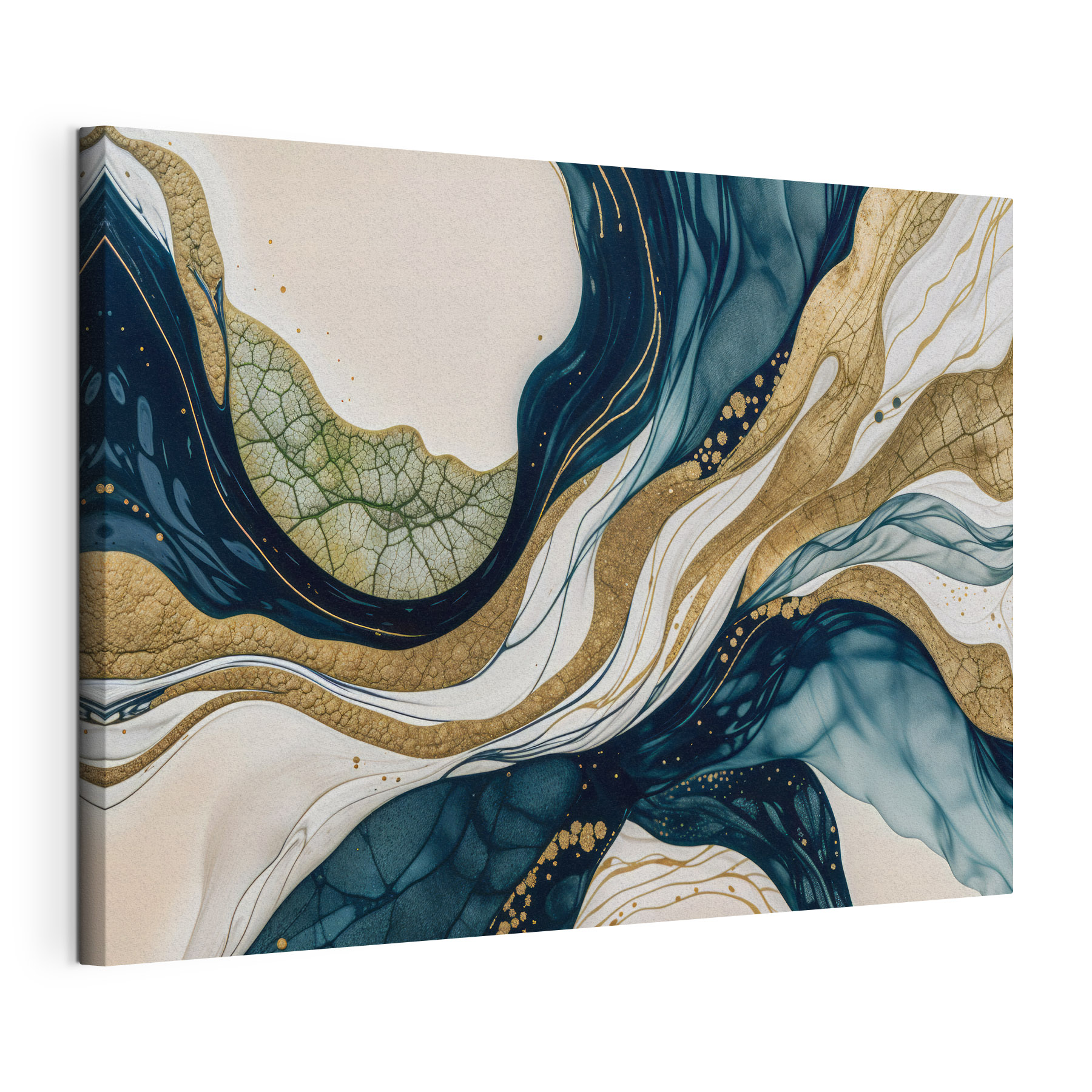 Flowing patterns in calming hues