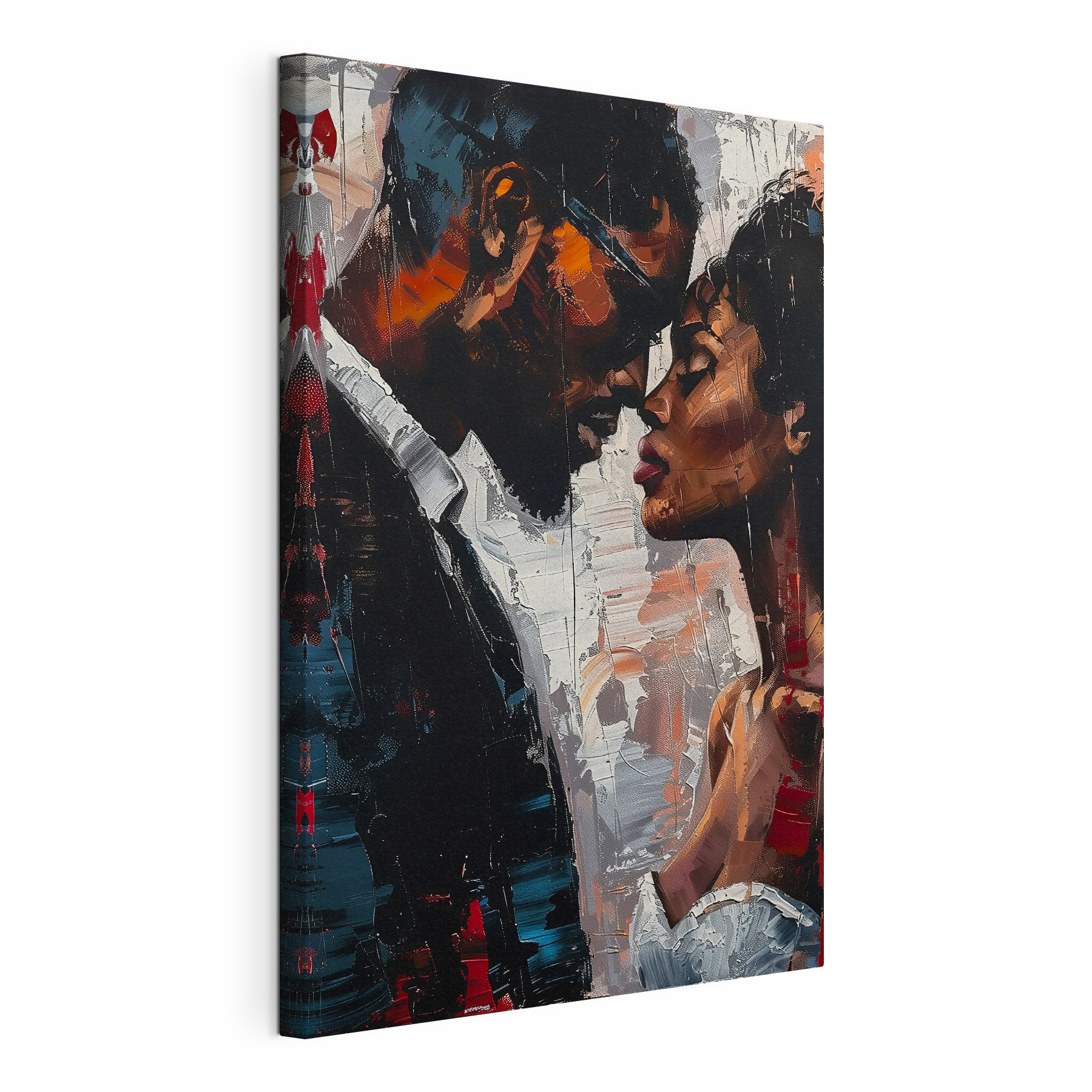 Painting of a man and woman Painting of a man and woman