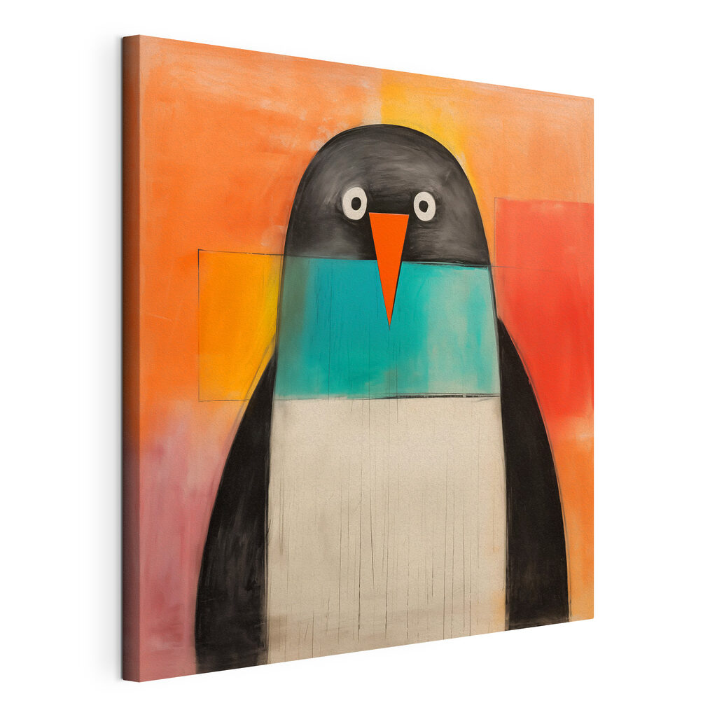 Painting of a penguin Painting of a penguin