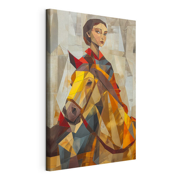 Cuadros Cuadro de una mujer a caballo (SKU: s40253) Cuadros Cuadros Cuadro de una mujer a caballo (SKU: s40253)