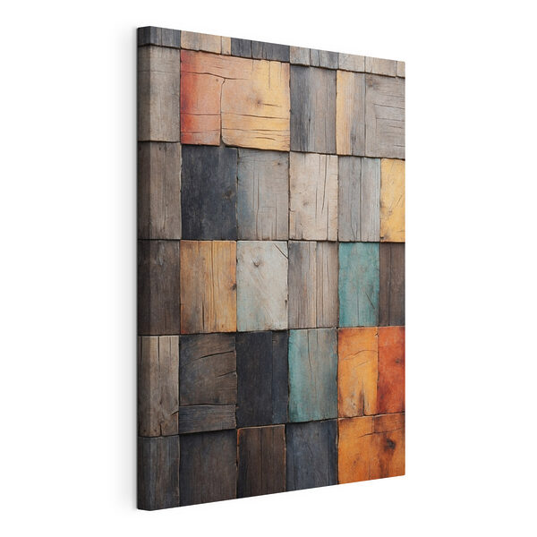 Cuadros Conjunto de tablones de madera