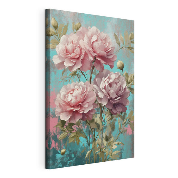 Cuadros Cuadro de flores rosas (SKU: s40344) Cuadros Cuadros Cuadro de flores rosas (SKU: s40344)