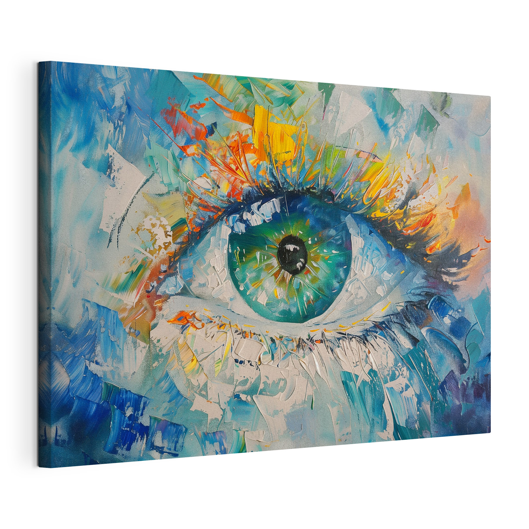 Painting of an eye Painting of an eye