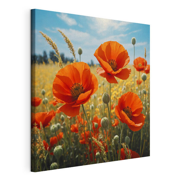 Cuadros Ramo de flores rojas (SKU: s40467) Cuadros Cuadros Ramo de flores rojas (SKU: s40467)