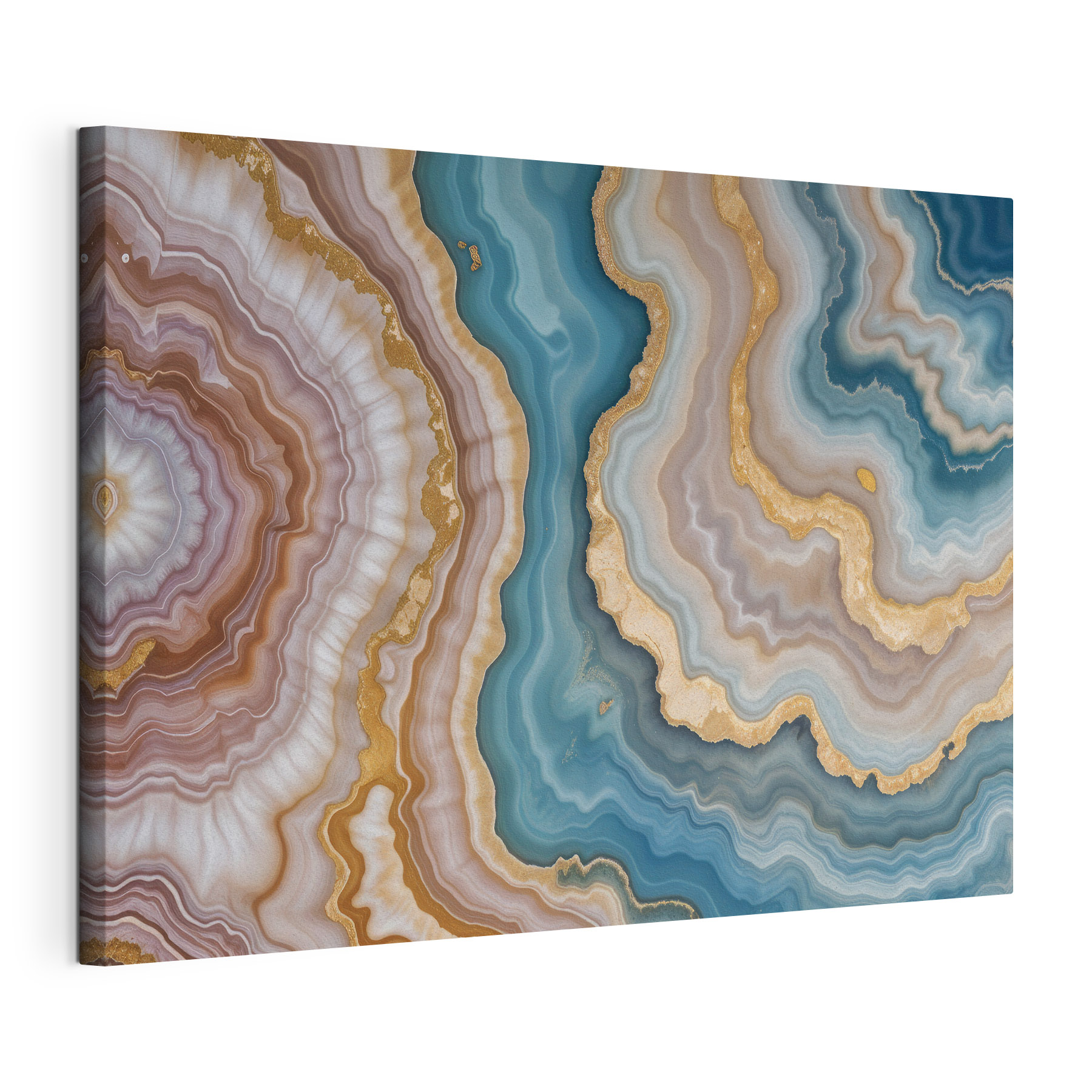 Elegant swirls of natural colors