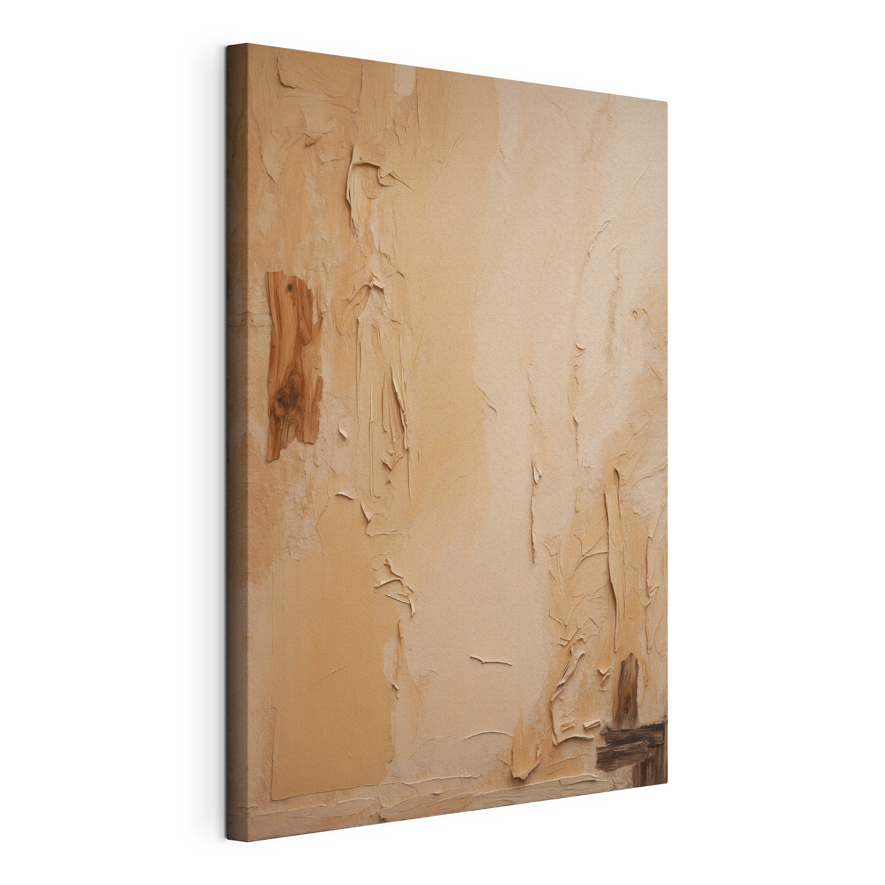 Natural tones and soft textures blend Natural tones and soft textures blend