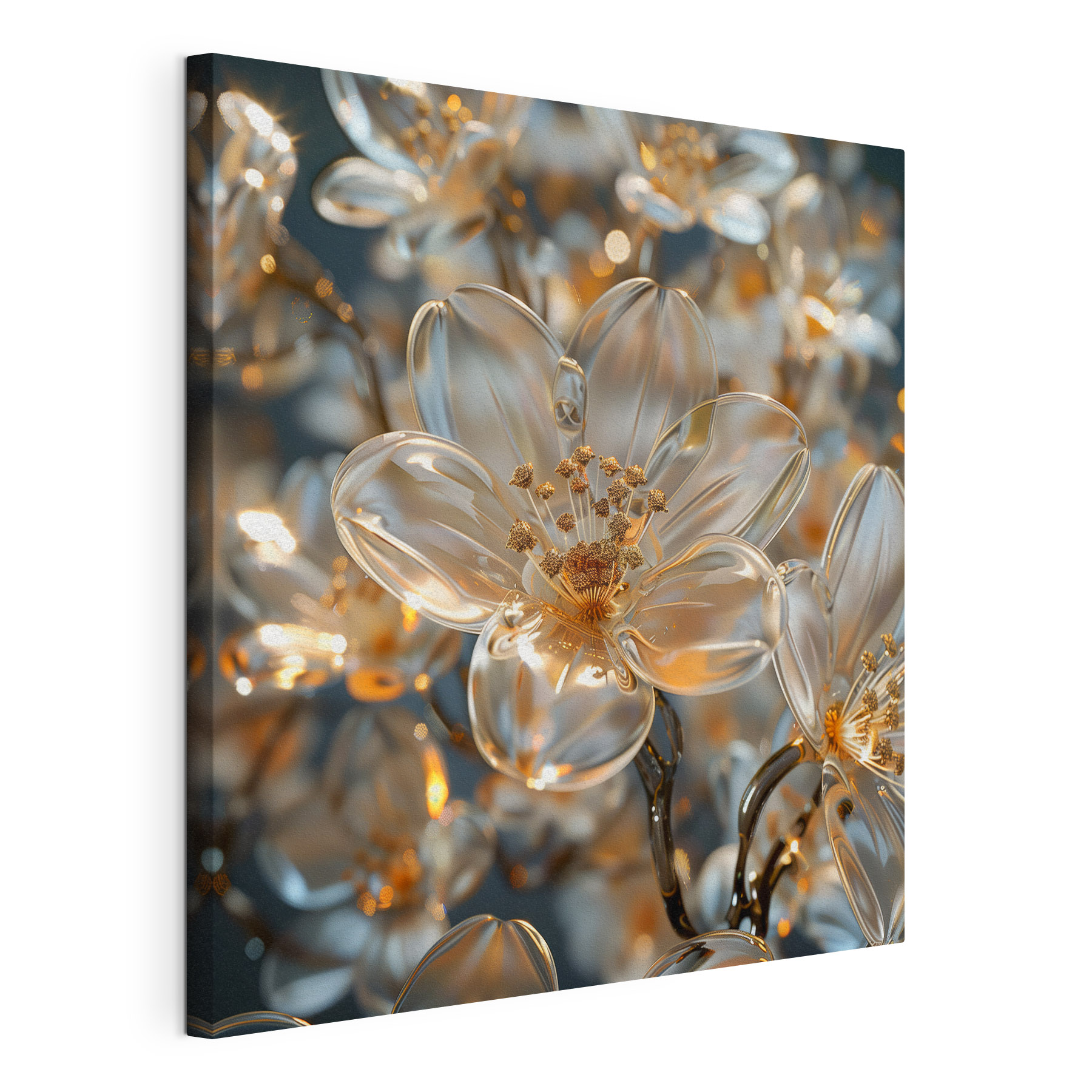 Delicate blossoms in soft hues Delicate blossoms in soft hues