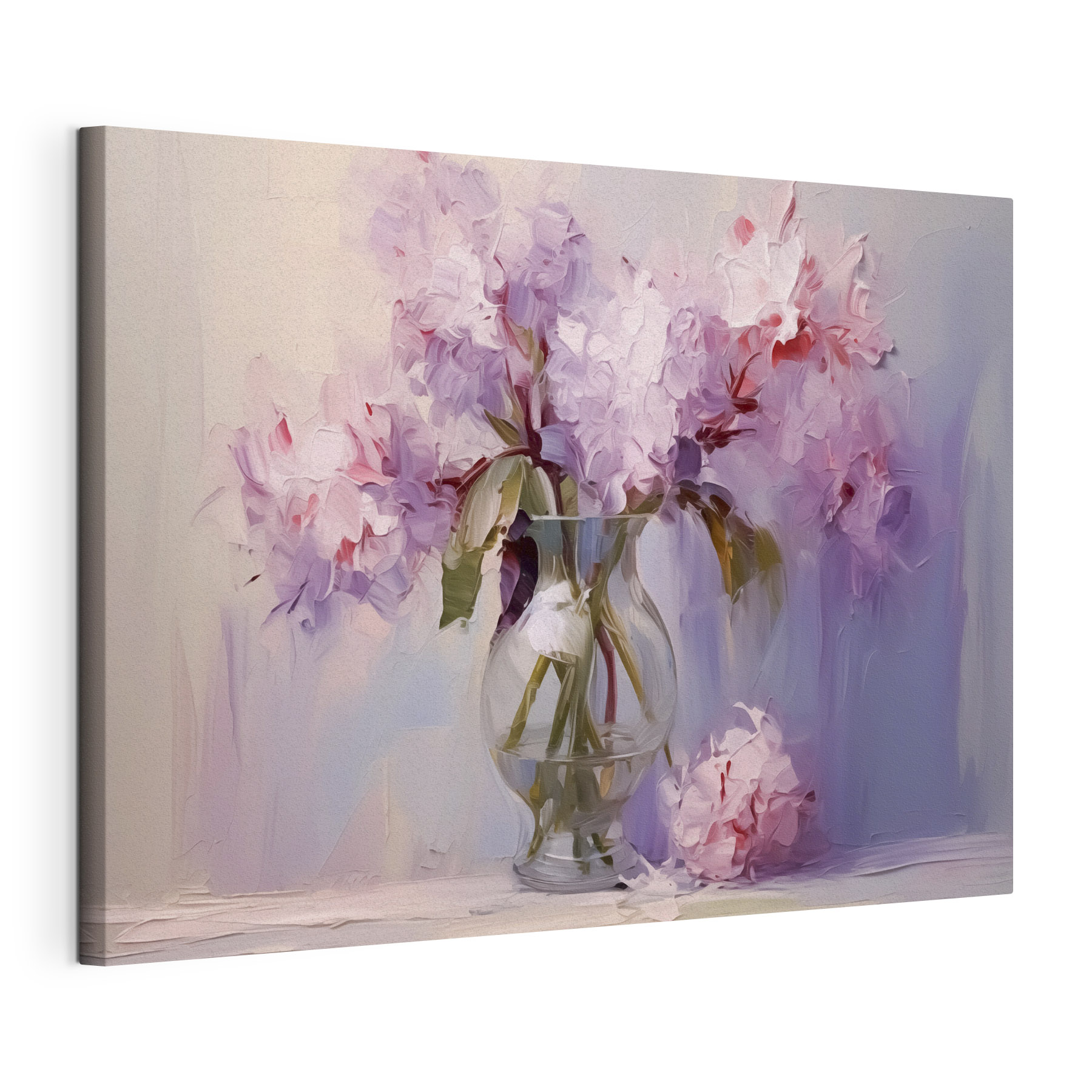 Painting of flowers in a vase Painting of flowers in a vase