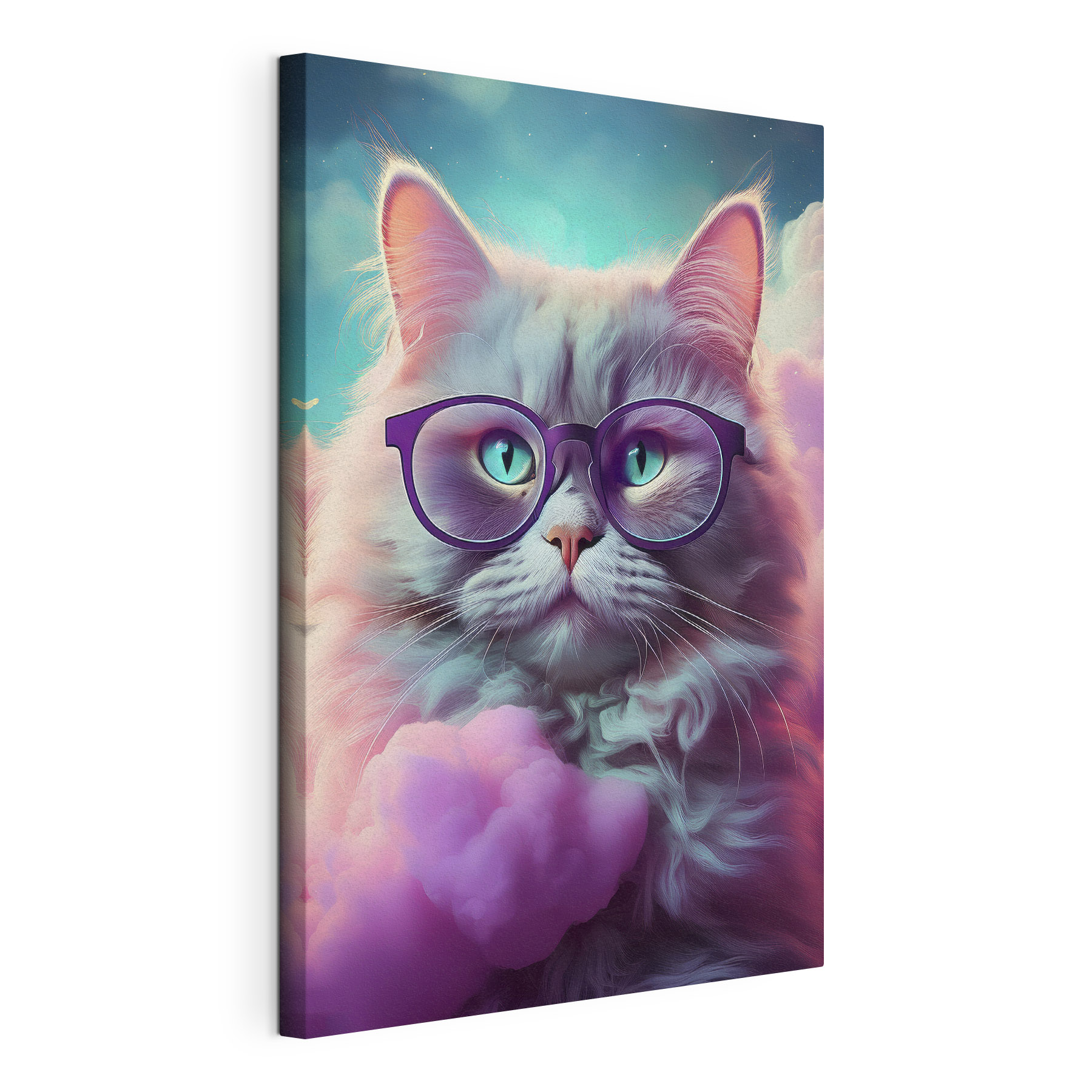 Cat wearing glasses Cat wearing glasses