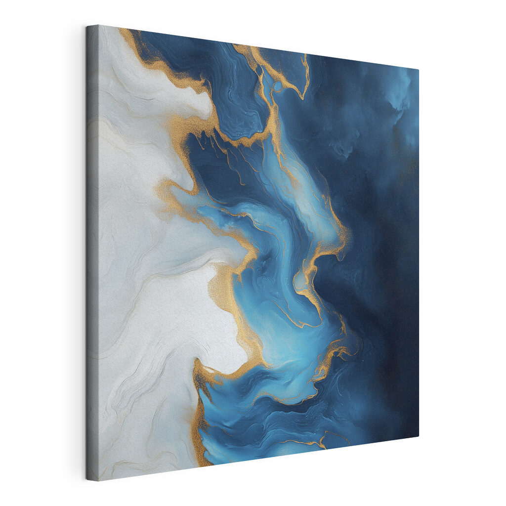 Azure currents in an abstract dance Azure currents in an abstract dance