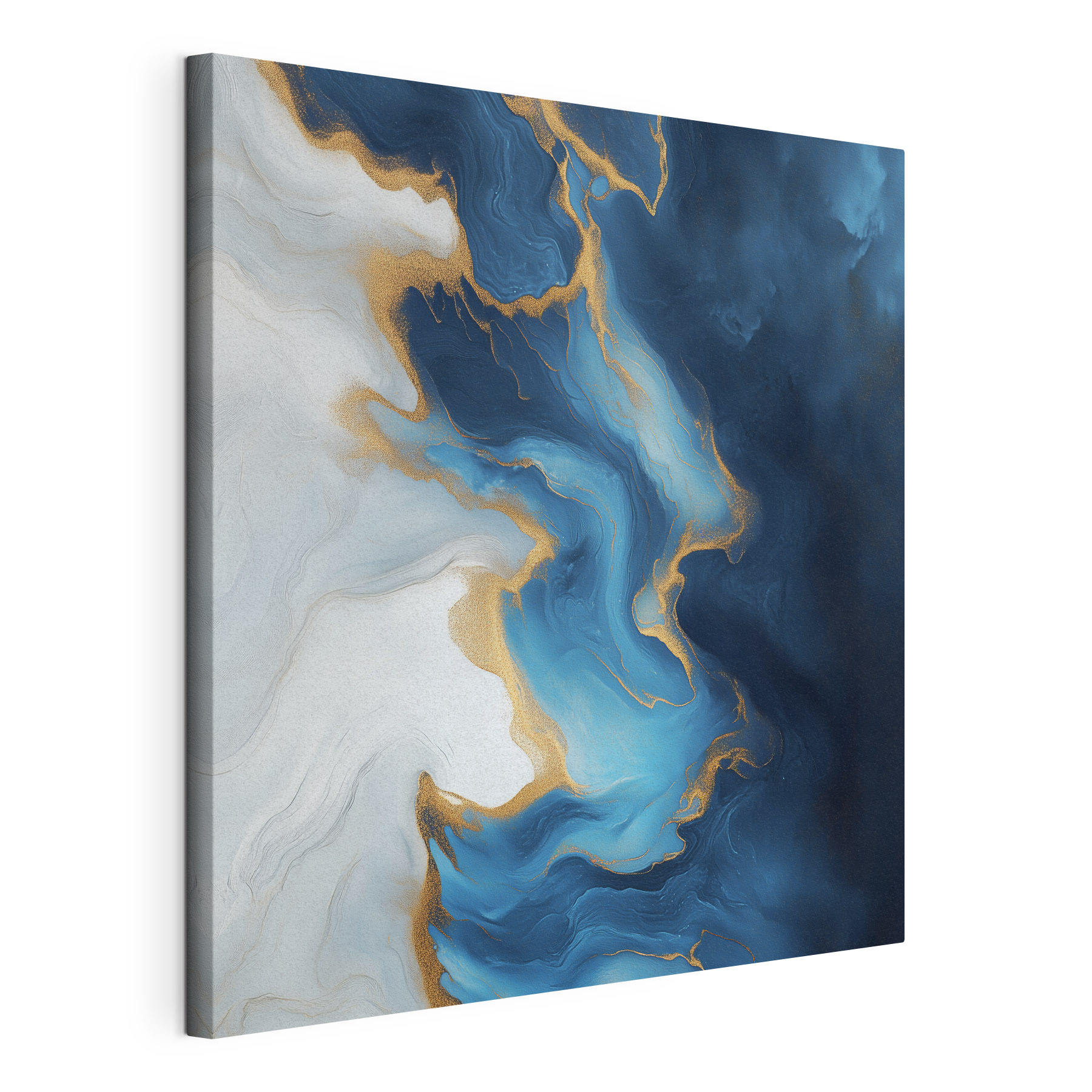 Azure currents in an abstract dance Azure currents in an abstract dance