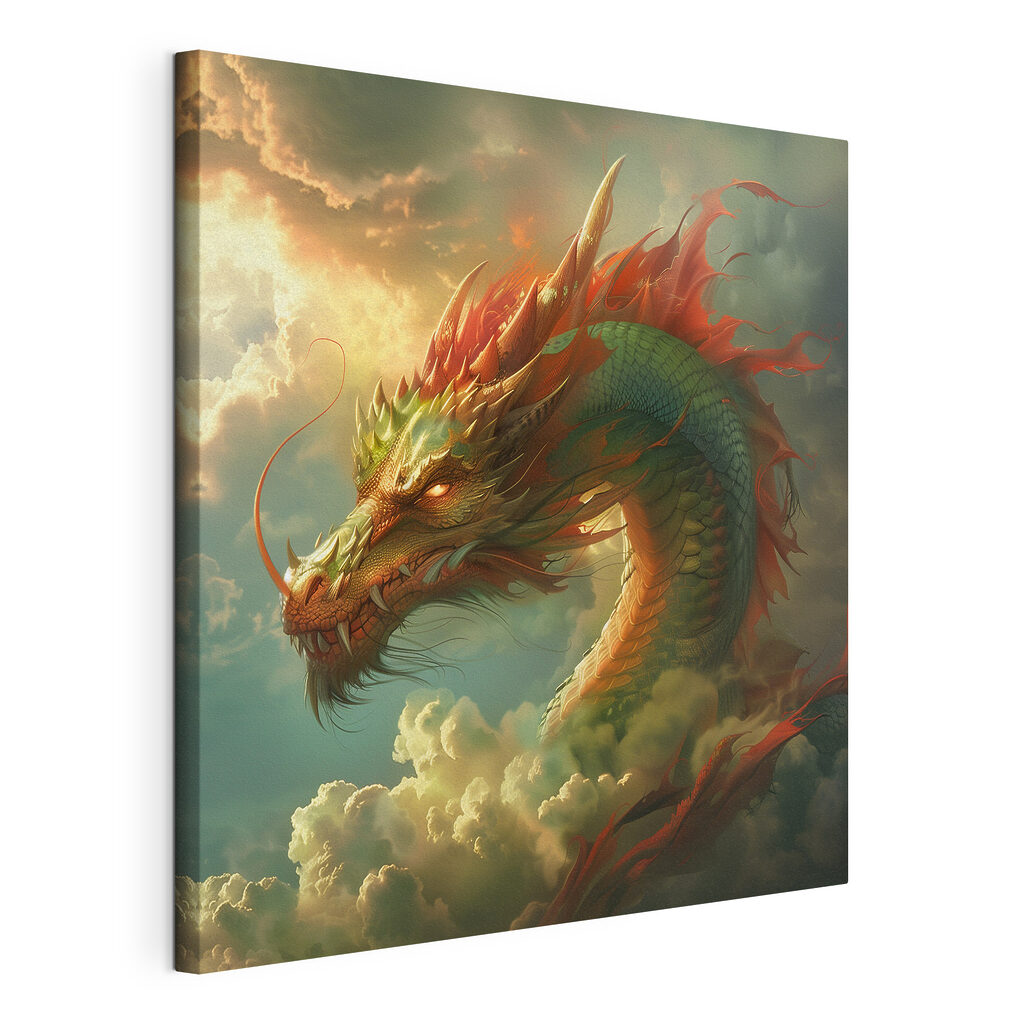 Dragon in the clouds Dragon in the clouds