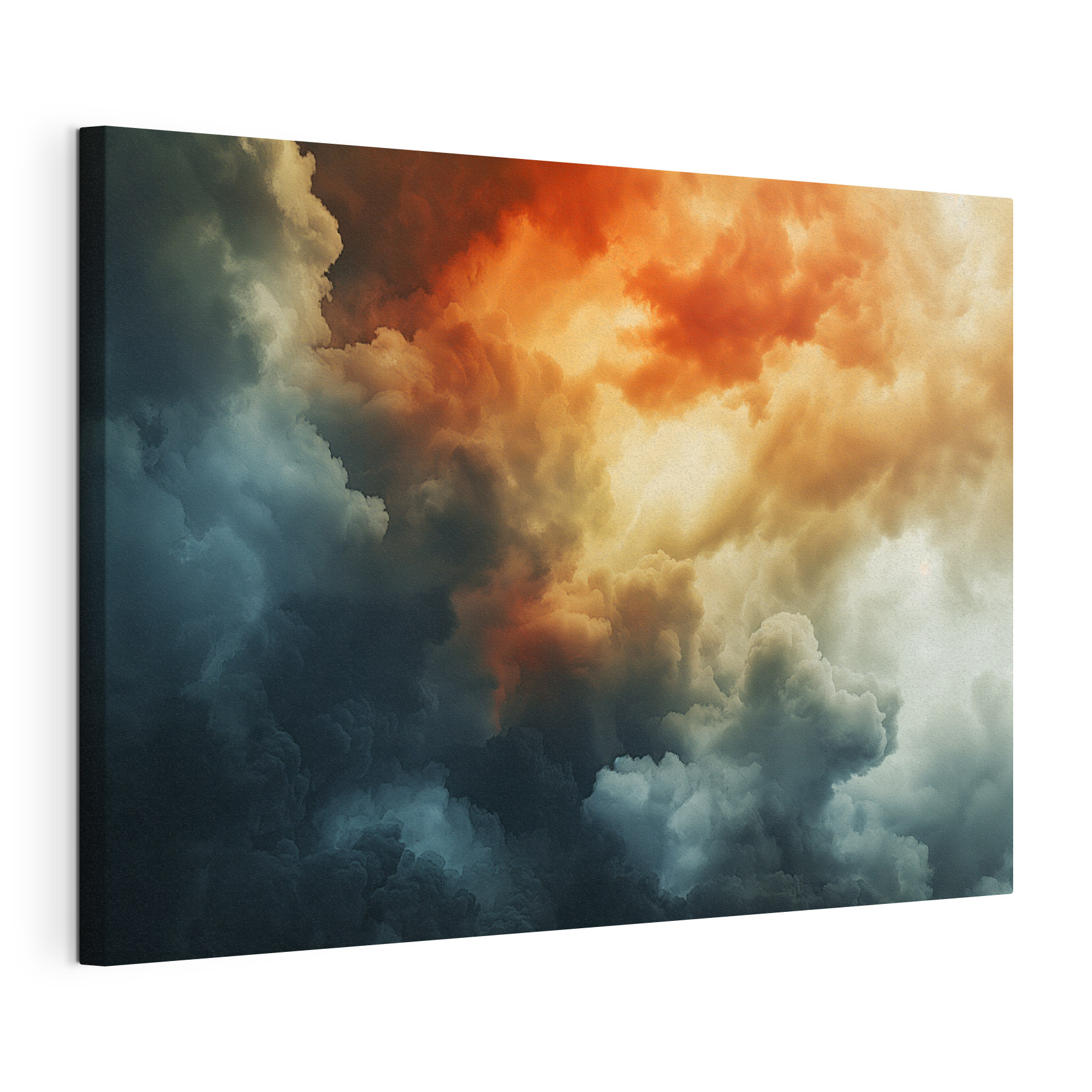 Colorful clouds in the sky