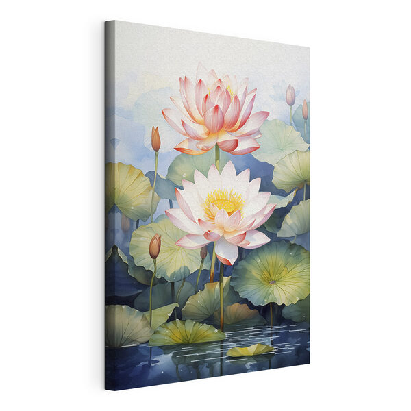 Cuadros Cuadro de una flor y unas hojas (SKU: s40888) Cuadros Cuadros Cuadro de una flor y unas hojas (SKU: s40888)