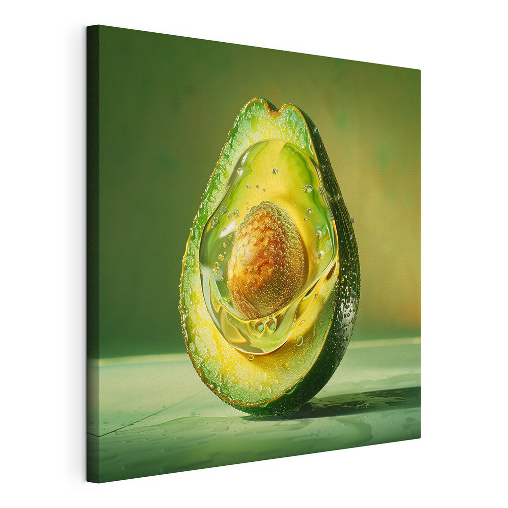 Avocado cut in half Avocado cut in half