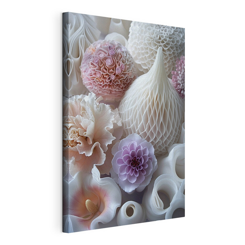 Delicate floral-inspired paper creations Delicate floral-inspired paper creations