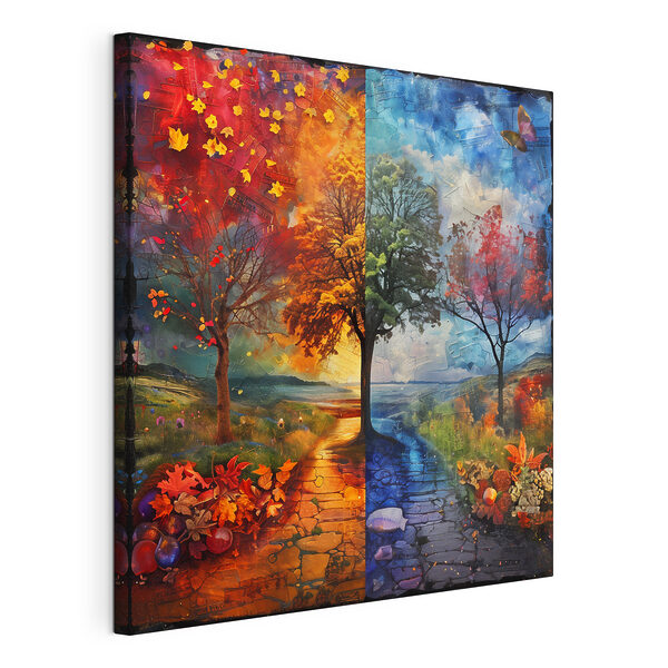 Cuadros Cuadros Cuadro de un árbol y un sendero (SKU: s40922)