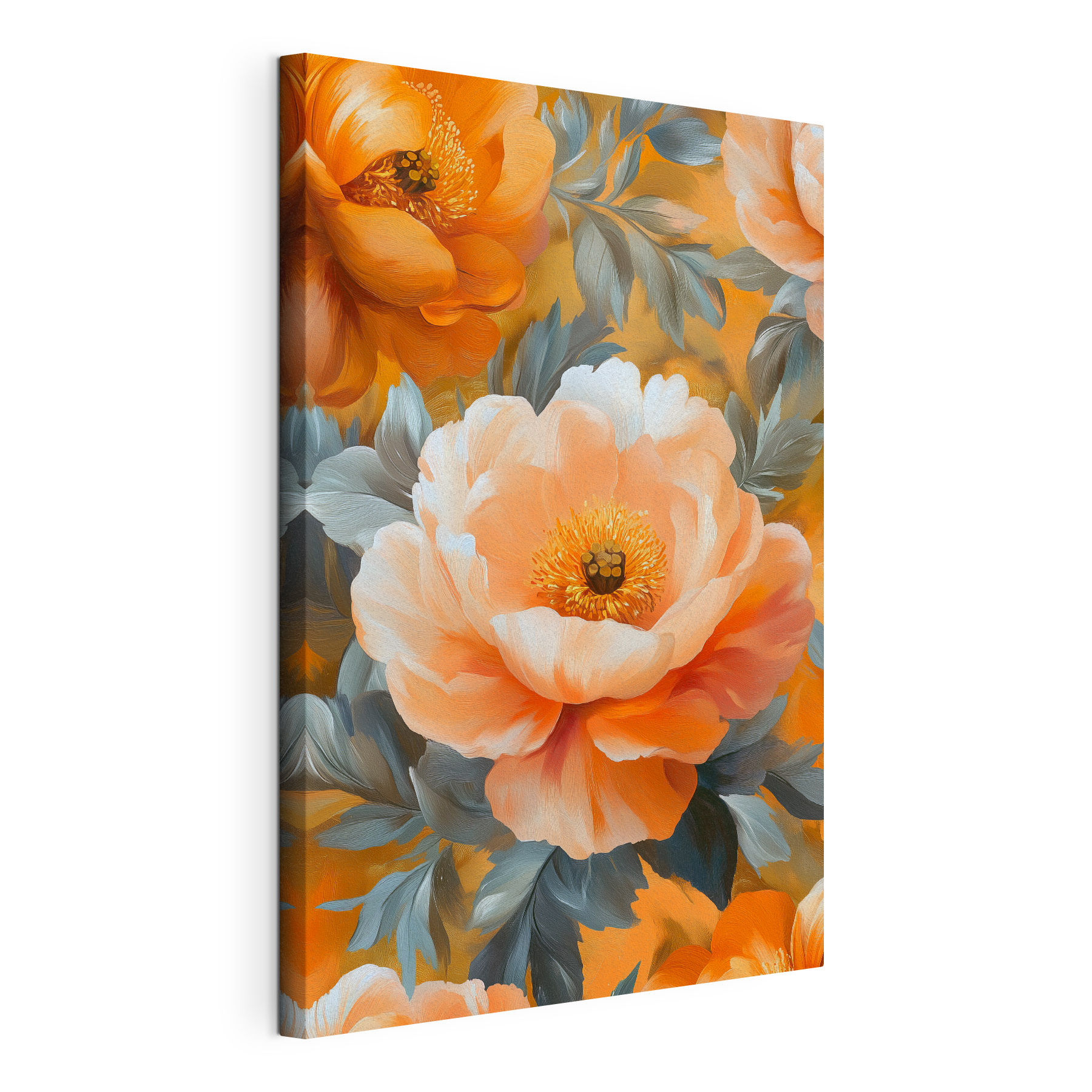 Vibrant peonies in soft hues Vibrant peonies in soft hues