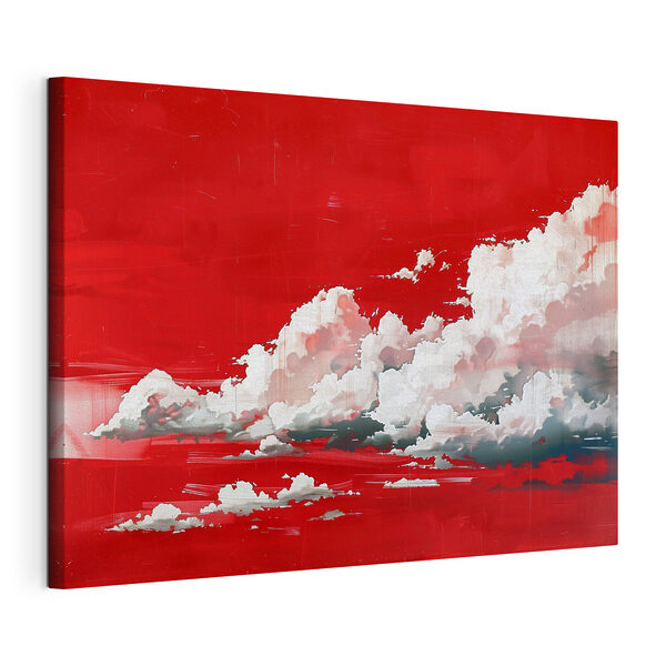 Cuadros Cielo rojo con nubes (SKU: s40987) Cuadros Cuadros Cielo rojo con nubes (SKU: s40987)