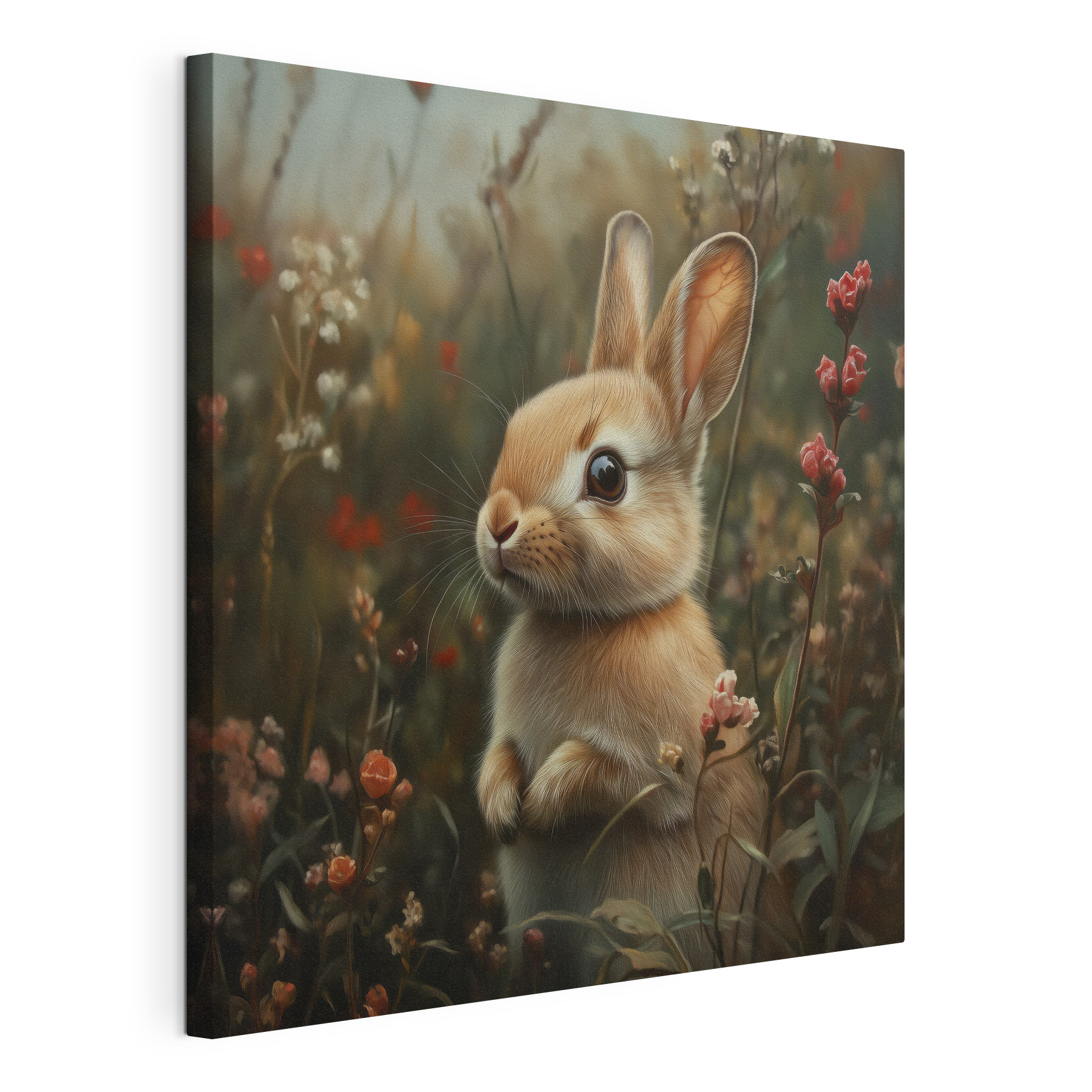 Rabbit in a field of flowers Rabbit in a field of flowers