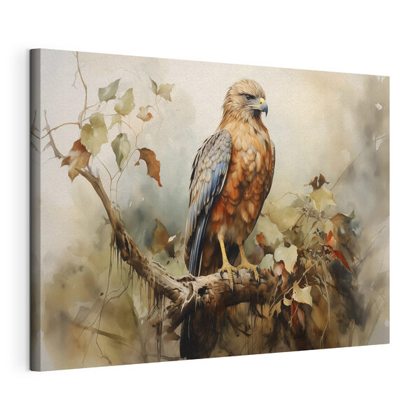 Cuadros Pájaro posado en una rama (SKU: s41021) Cuadros Cuadros Pájaro posado en una rama (SKU: s41021)