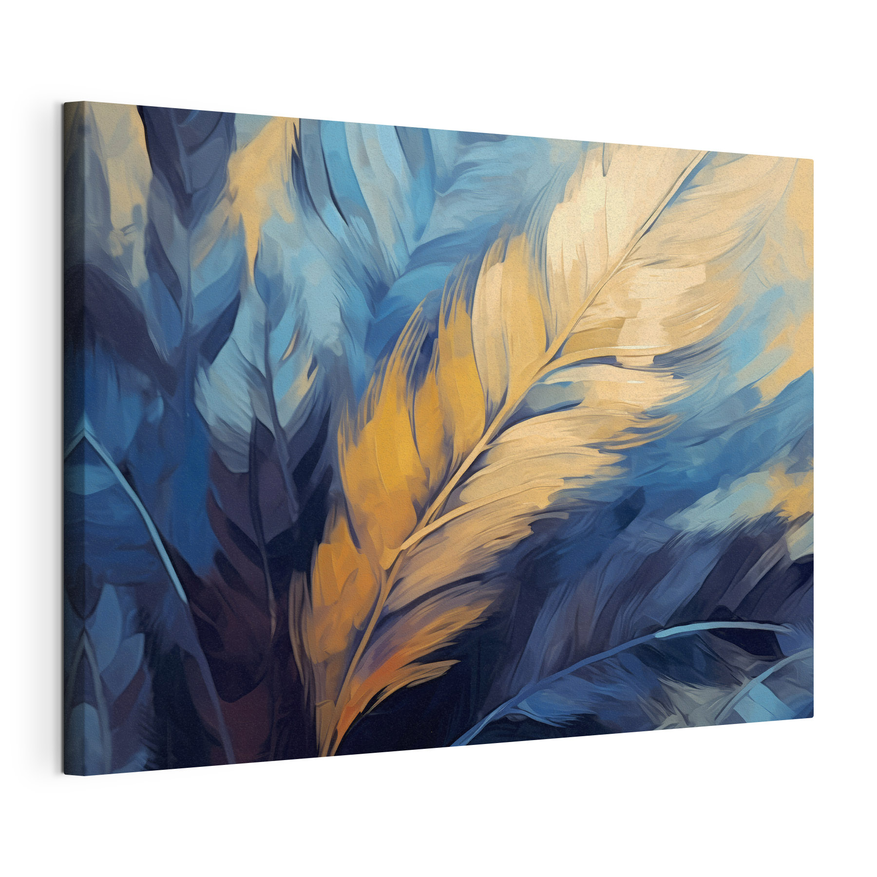 Colorful leaves in a dreamy style Colorful leaves in a dreamy style
