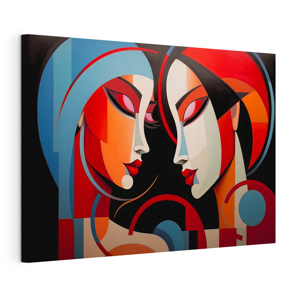 Painting of two women