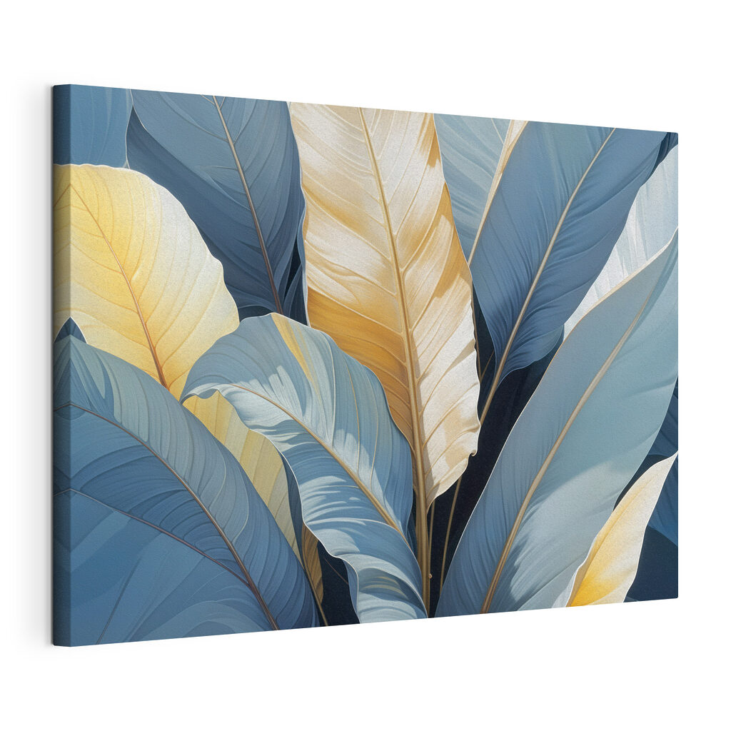 Elegant leaves in soothing colors Elegant leaves in soothing colors