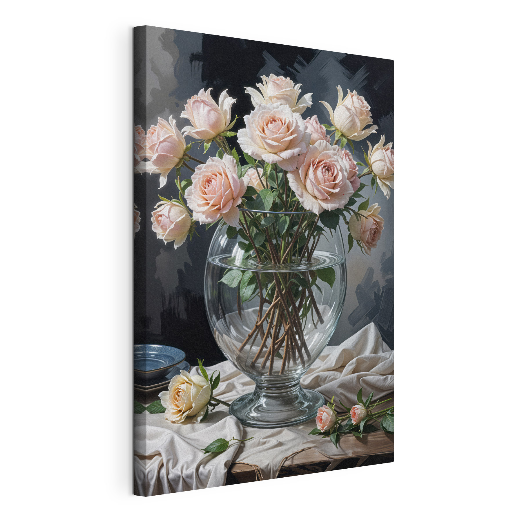 Vase of flowers with water Vase of flowers with water
