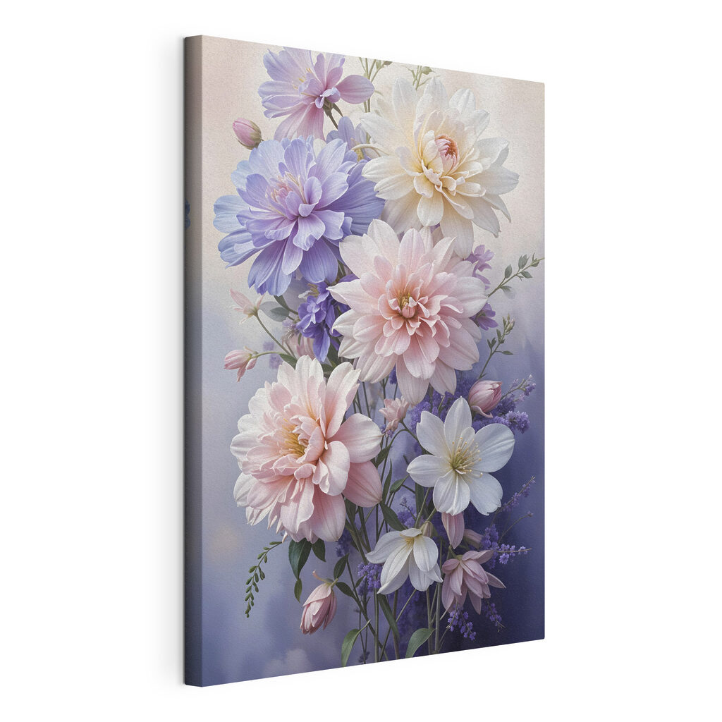 Group of flowers in a vase Group of flowers in a vase