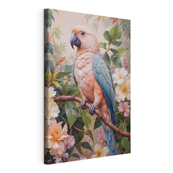 Cuadros Pájaro posado en una rama con flores (SKU: s41251) Cuadros Cuadros Pájaro posado en una rama con flores (SKU: s41251)