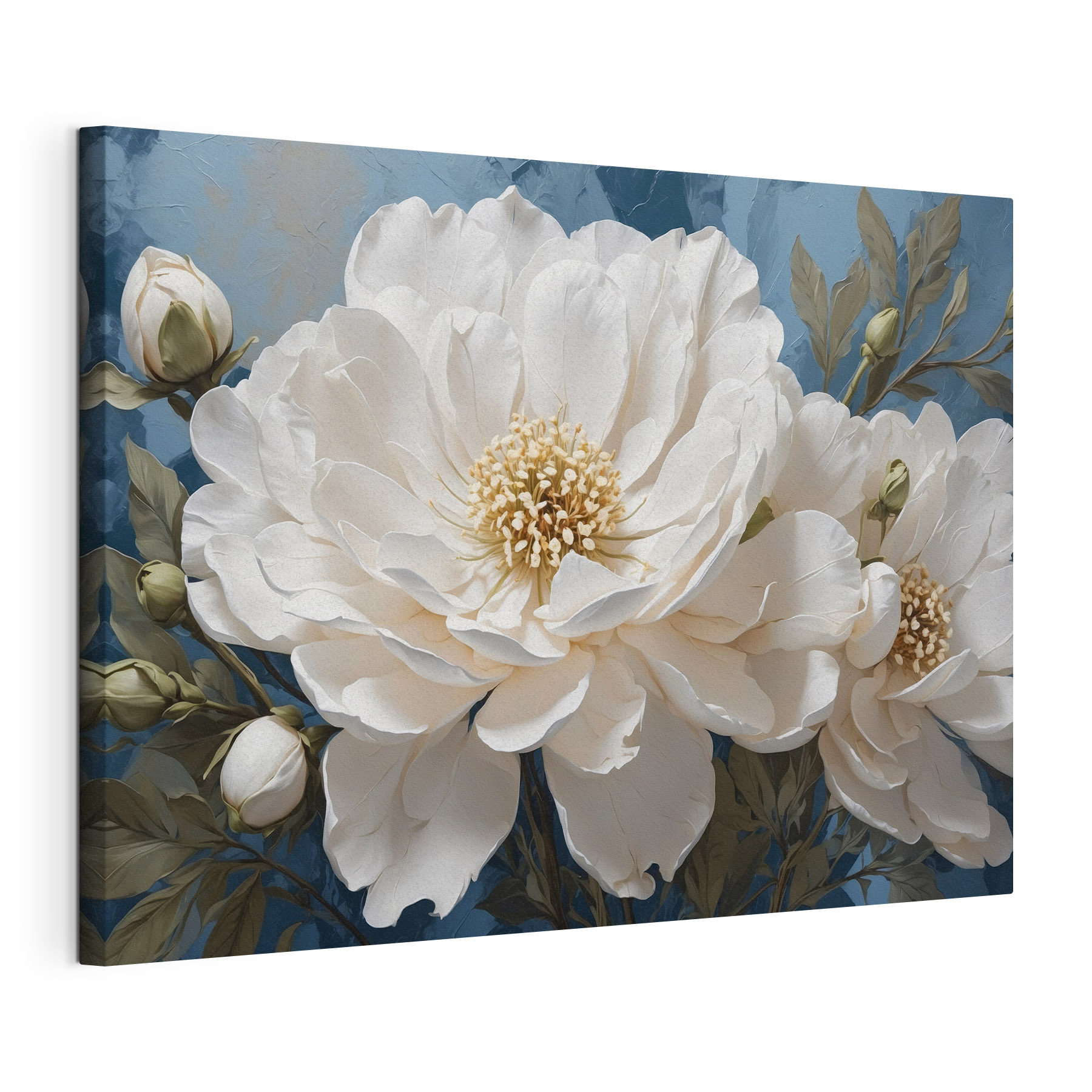 Delicate blooms against a soft backdrop