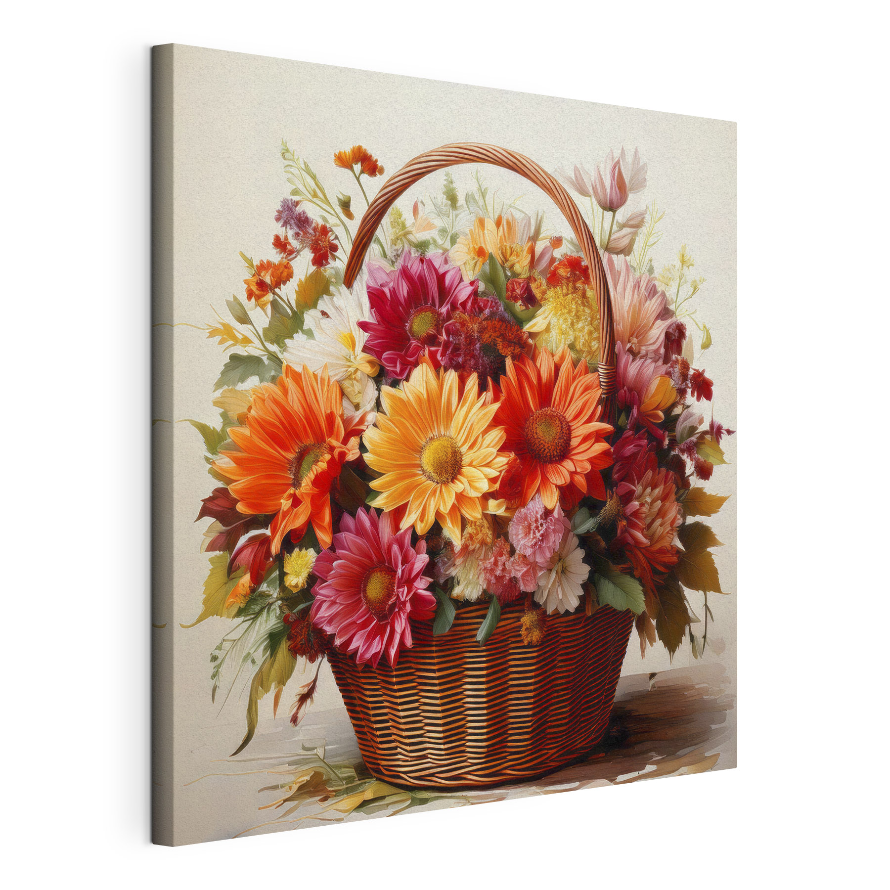 Basket of flowers Basket of flowers